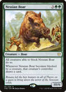 Nessian Boar (PPTHB-181P) [Promo Pack: Theros Beyond Death Promos] Foil