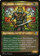 Zar Ojanen, Scion of Efrava (Textured Foil) (DMU-367) (Showcase) [Dominaria United] Foil