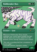 Pathbreaker Ibex (SLD-307) (Borderless) [Secret Lair Drop] Etched Foil