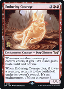 Enduring Courage (PRE-133) [Duskmourn: House of Horror Promos] Foil