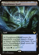 Vineglimmer Snarl (Extended Art) (STX-365) [Strixhaven: School of Mages] Foil