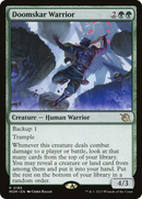 Doomskar Warrior (MOM-185) [March of the Machine] Foil