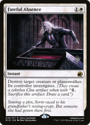Fateful Absence (PPMID-18P) [Promo Pack: Innistrad: Midnight Hunt Promos]