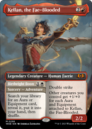 Kellan, the Fae-Blooded (Borderless) (WOE-298) [Wilds of Eldraine] Foil