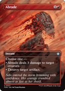 Abrade (Borderless) (FDN-327) [Foundations]