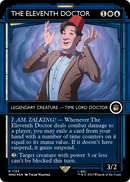 The Eleventh Doctor (Showcase) (Surge Foil) (WHO-1153) (Borderless) [Doctor Who] Foil