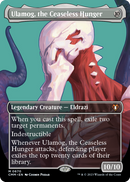 Ulamog, the Ceaseless Hunger (Borderless) (CMM-670) [Commander Masters] Foil