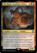 The Beast, Deathless Prince (Surge Foil) (WHO-719) [Doctor Who] Foil