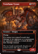 Twinflame Tyrant (Borderless) (FDN-333) [Foundations]