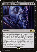 Peer into the Abyss (M21-117) [Core Set 2021] Foil
