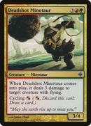Deadshot Minotaur (ARB-052) [Alara Reborn]