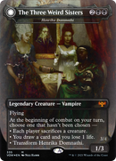 The Three Weird Sisters - Henrika Domnathi (VOW-335) (Borderless) [Innistrad: Crimson Vow] Foil