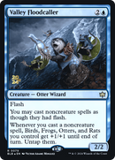 Valley Floodcaller (PRE-079) [Bloomburrow Promos] Foil