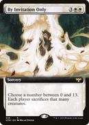 By Invitation Only (Extended Art) (VOW-346) [Innistrad: Crimson Vow] Foil