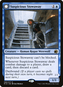 Suspicious Stowaway (MID-080) [Innistrad: Midnight Hunt] Foil