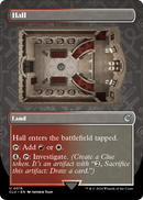 Hall (Borderless) (CLU-016) [Ravnica: Clue Edition]