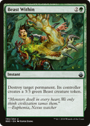 Beast Within (BBD-190) [Battlebond] Foil