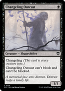 Changeling Outcast (OTC-128) [Outlaws of Thunder Junction Commander]