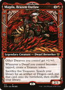 Magda, Brazen Outlaw (Showcase) (KHM-312) [Kaldheim] Foil