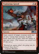 Traitorous Greed (M21-166) [Core Set 2021]