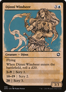 Djinni Windseer (Showcase) (AFR-306) [Adventures in the Forgotten Realms] Foil