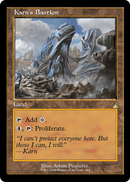 Karn's Bastion (Retro Frame) (RVR-464) [Ravnica Remastered] Foil