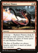 Radiant Flames (PRE-151) [Battle for Zendikar Promos] Foil