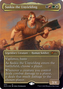 Saskia the Unyielding (SLD-055) (Borderless) [Secret Lair Drop] Foil
