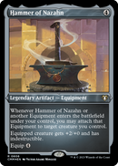 Hammer of Nazahn (Foil Etched) (CMM-606) [Commander Masters] Foil