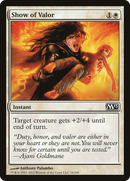 Show of Valor (M13-034) [Magic 2013]