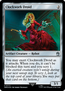 Clockwork Droid (Surge Foil) (WHO-777) [Doctor Who] Foil