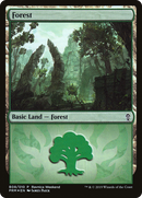 Forest - Gruul (LARP-B08) [RNA Ravnica Weekend] Foil
