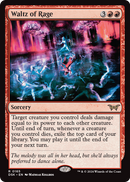 Waltz of Rage (DSK-165) [Duskmourn: House of Horror] Foil