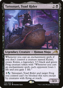 Tatsunari, Toad Rider (NEO-123) [Kamigawa: Neon Dynasty] Foil