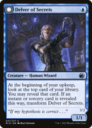 Delver of Secrets (MID-047) [Innistrad: Midnight Hunt] Foil