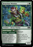 Ferocious Werefox (WOE-170) [Wilds of Eldraine] Foil