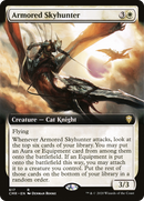Armored Skyhunter (Extended Art) (CMR-617) [Commander Legends] Foil