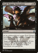 Foul-Tongue Invocation (DTK-102) [Dragons of Tarkir] Foil