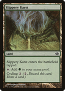 Slippery Karst (DDD-026) [Duel Decks: Garruk vs. Liliana]