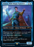 Simon, Wild Magic Sorcerer (SLD-1238) [Secret Lair Drop] Foil
