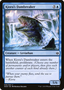 Kiora's Dambreaker (WAR-058) [War of the Spark] Foil