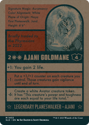 Ajani Goldmane (SLD-1453) (Borderless) [Secret Lair Drop]