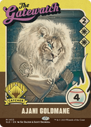 Ajani Goldmane (SLD-1453) (Borderless) [Secret Lair Drop] Foil