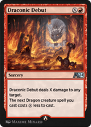 Draconic Debut (YWOE-009) [Alchemy: Wilds of Eldraine]