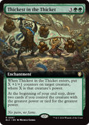 Thickest in the Thicket (Extended Art) (BLC-067) [Bloomburrow Commander]