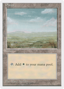 Plains (C) (4ED-186) [Fourth Edition]