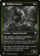 Wolfkin Outcast (DBL-496) [Innistrad: Double Feature] Foil