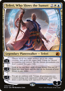Teferi, Who Slows the Sunset (MID-245) [Innistrad: Midnight Hunt] Foil