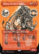 Ilharg, the Raze-Boar (SLD-318) (Borderless) [Secret Lair Drop] Etched Foil