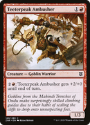 Teeterpeak Ambusher (ZNR-169) [Zendikar Rising] Foil